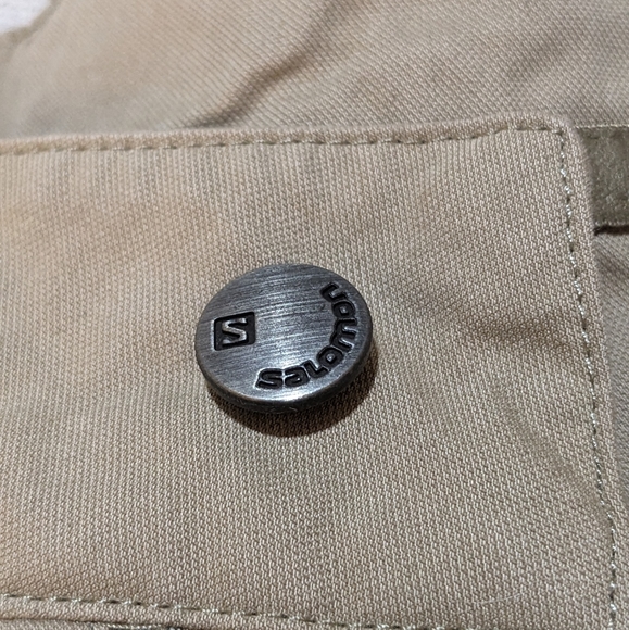 Salomon Cargo Pants mens 31 32 - Picture 6 of 16